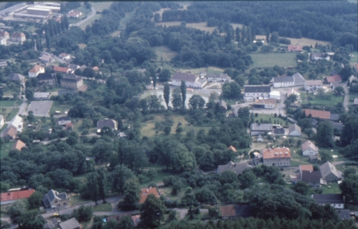 Blick vom Turm auf den Ort Bezdez